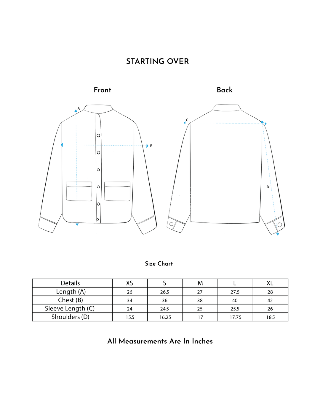 STARTING OVER JACKET