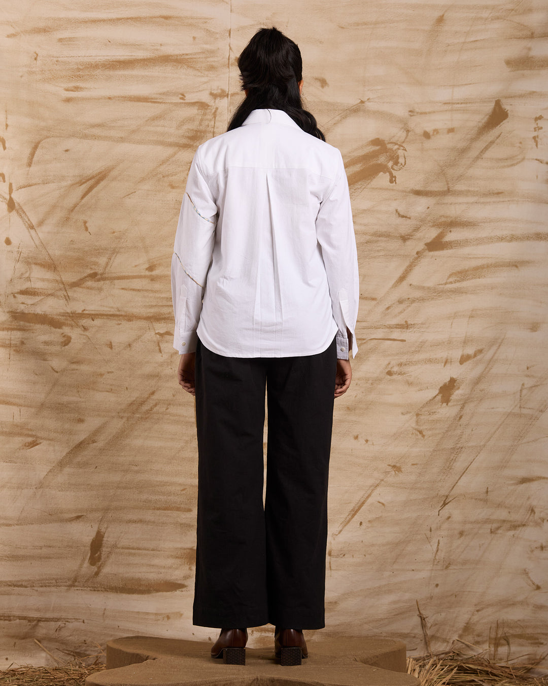 Evergreen Shirt - White Checks