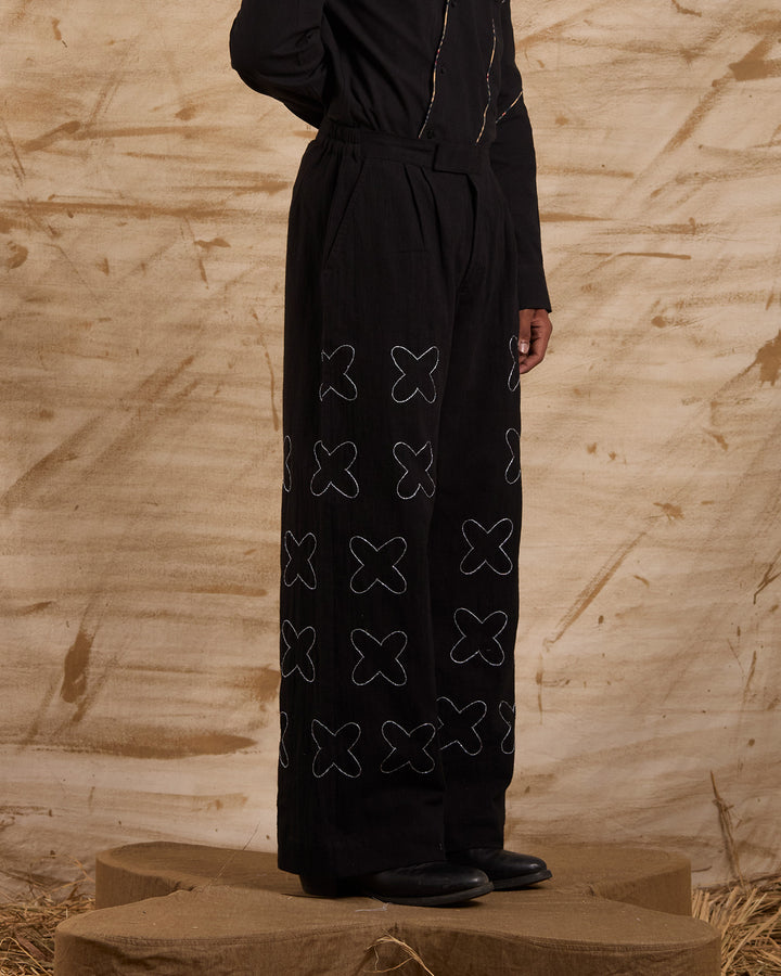 Drifters Hand Embroidered Bottoms