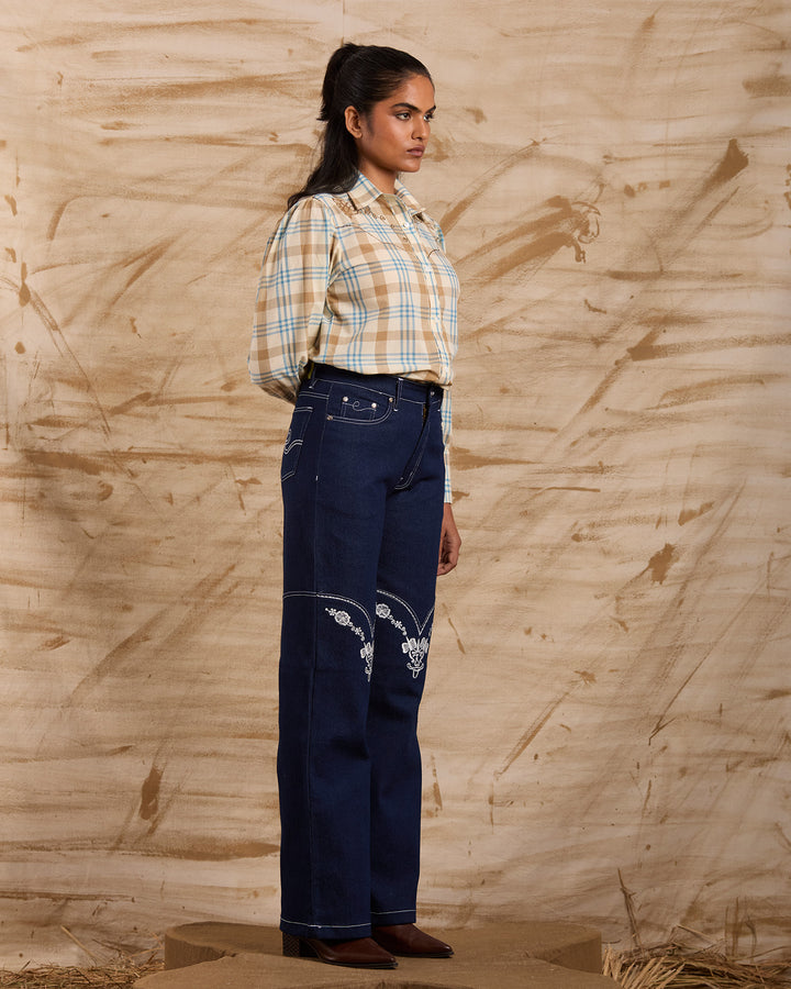 Running Out Embroidered Bottoms