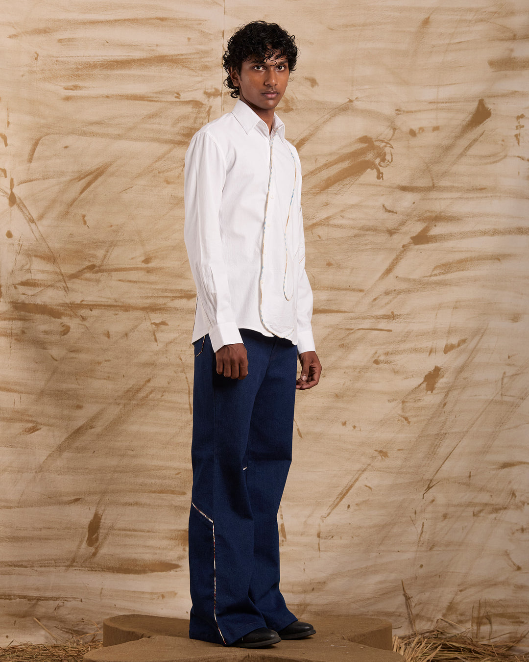 Evergreen Shirt - White Checks