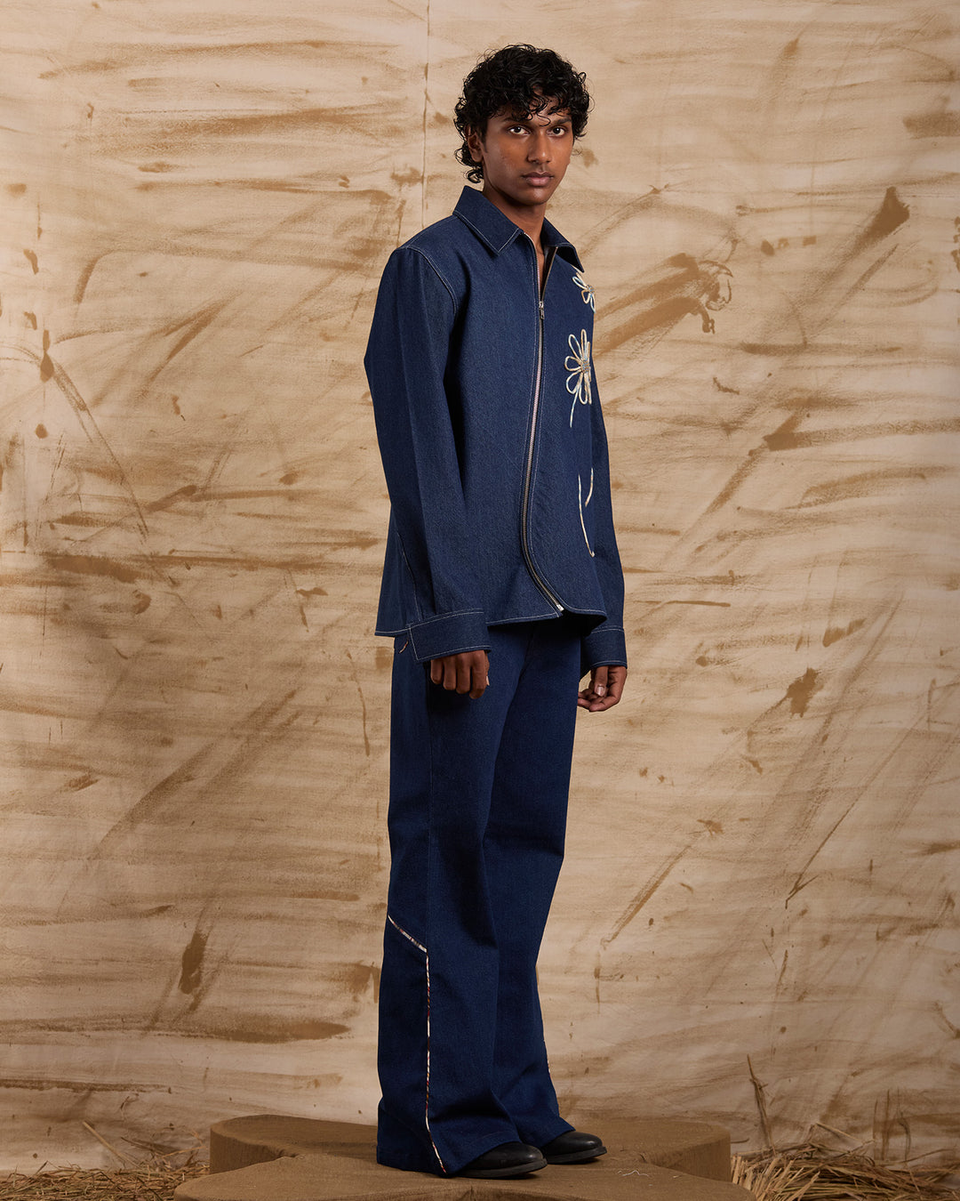 No Time to Die Malar Hand Embroidered Jacket