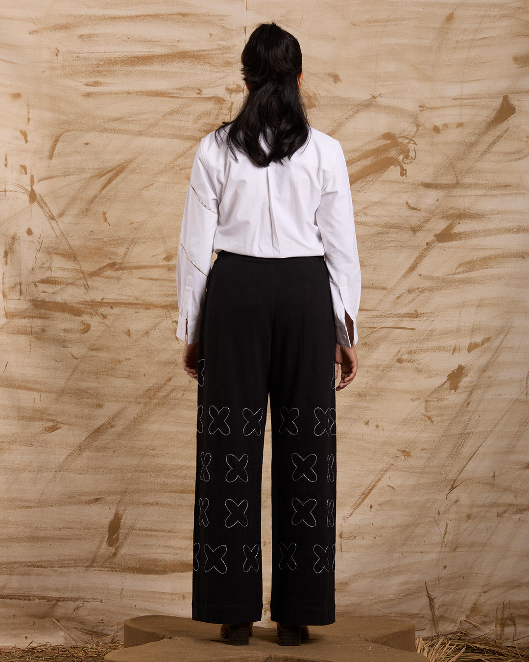 Drifters Hand Embroidered Bottoms