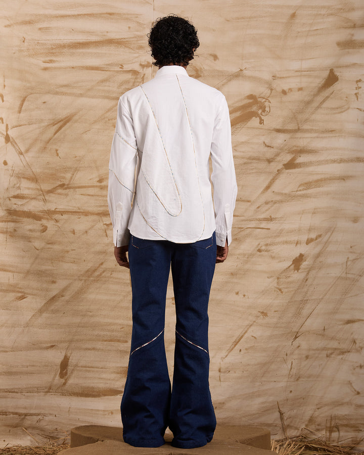 Evergreen Shirt - White Checks