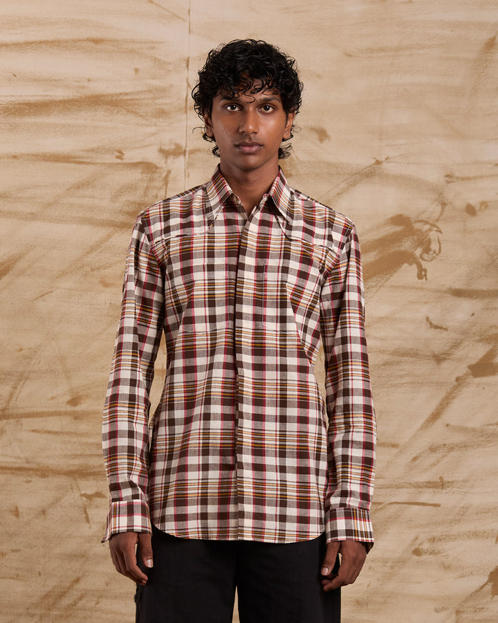 Taalam Shirt - Brown
