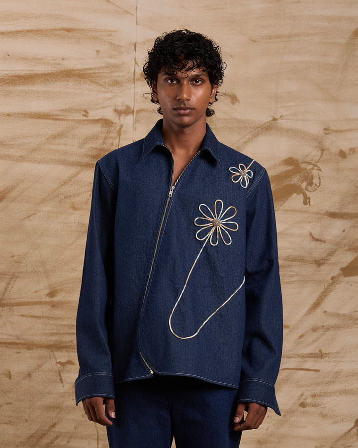 No Time to Die Malar Hand Embroidered Jacket