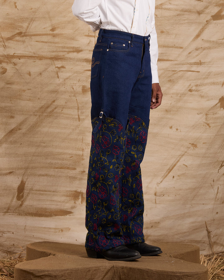 Far Away Embroidered Bottoms