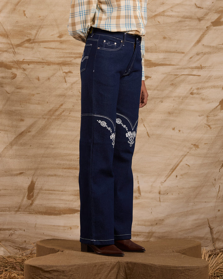 Running Out Embroidered Bottoms