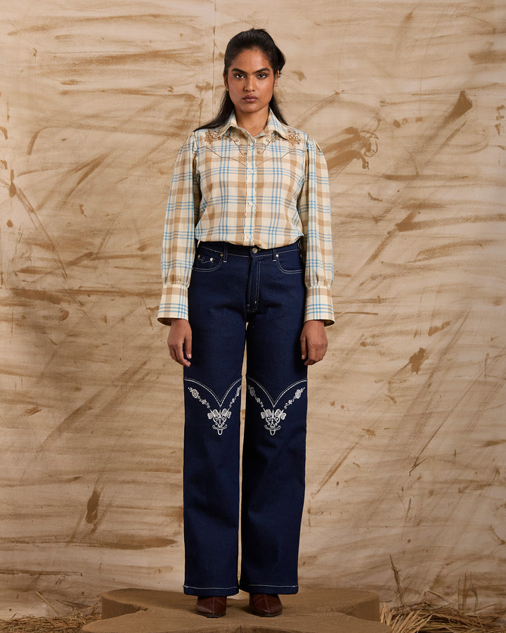 Running Out Embroidered Bottoms