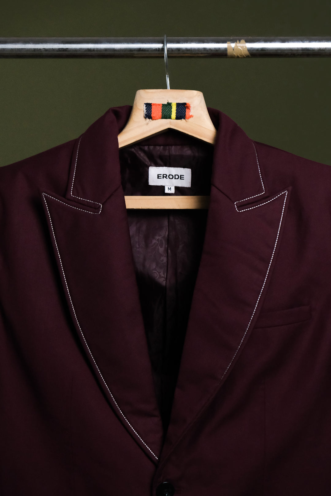 PLUM LONG COAT