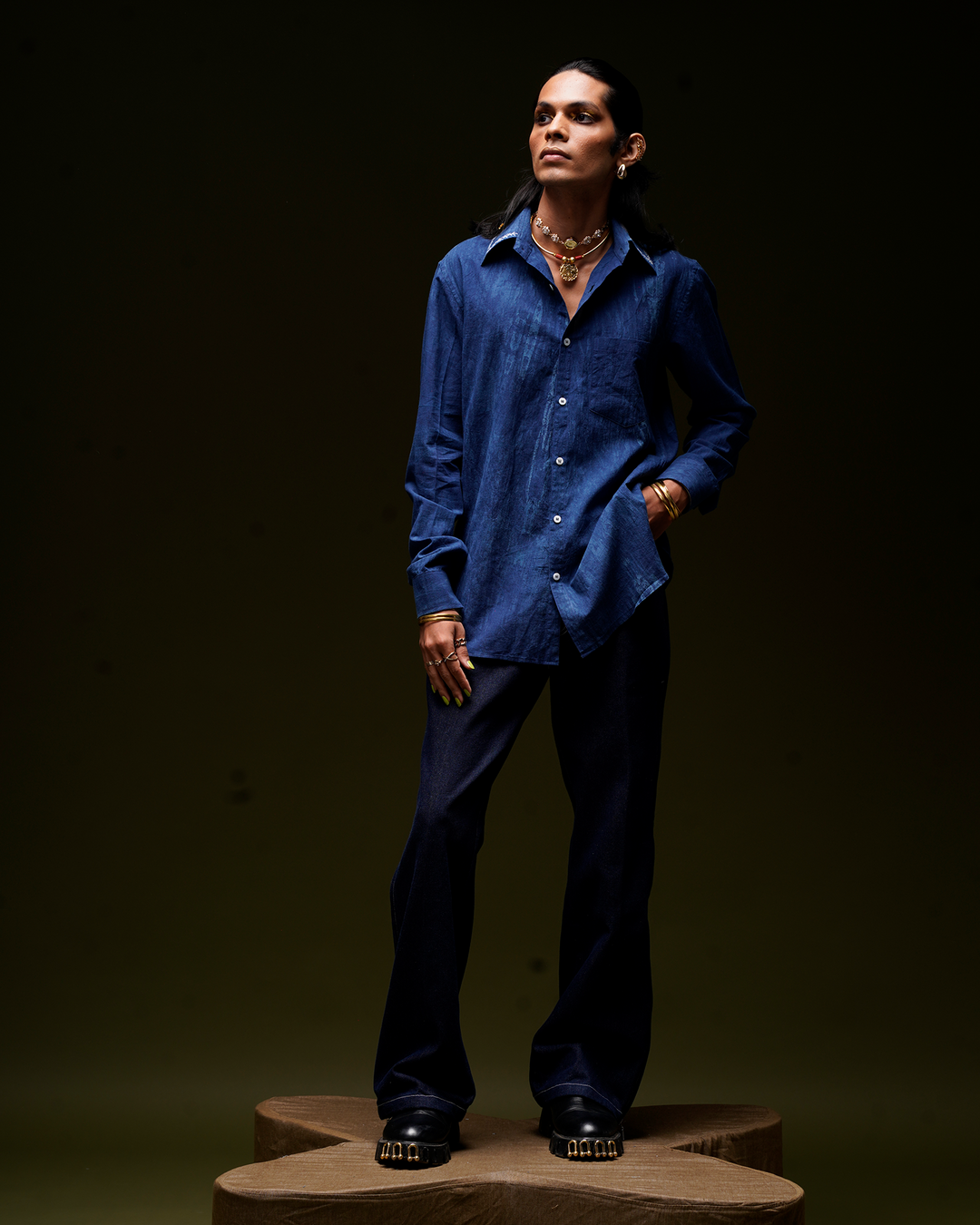 INDIGO ARAMBH SHIRT