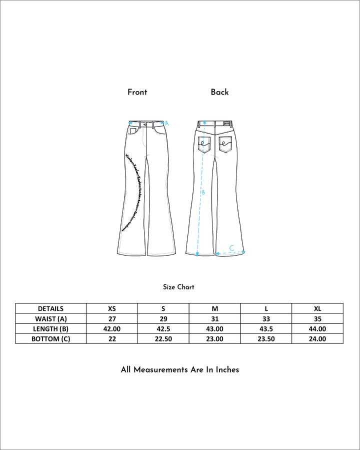 KAALAM KAALAM DENIM BOTTOMS